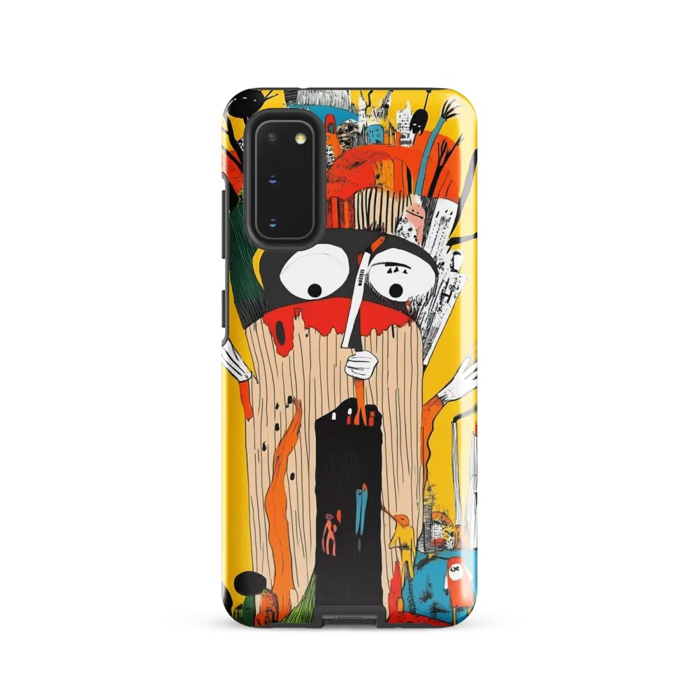 The Whimsical Tree of Imagination | Phone Case |  S20 | Tough Case | Glossy