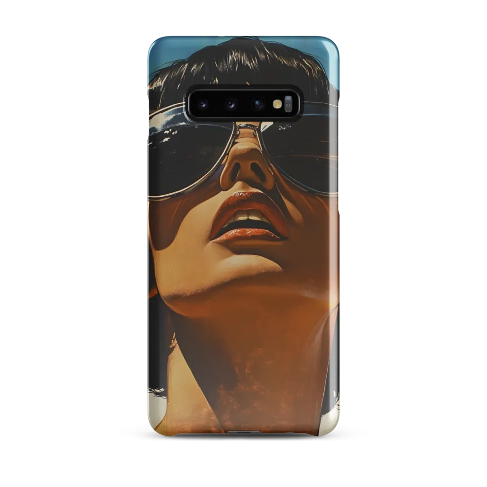 Gazing Into the Blue | Phone Case |  S10 Plus | Snap Case | Glossy