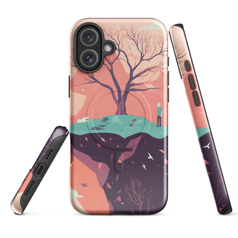 Contemplating Solitude | Phone Case |  16 Plus | MagSafe® Tough Case | Glossy