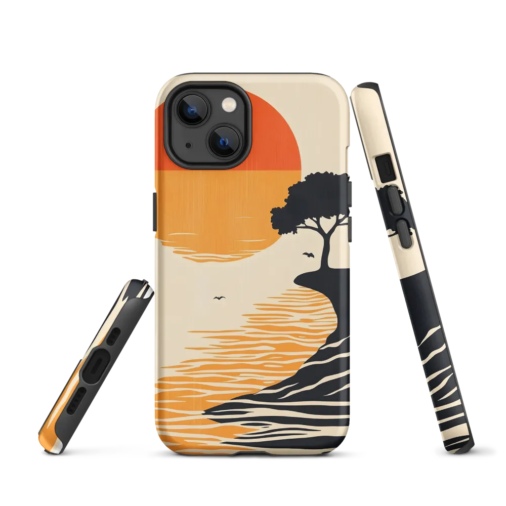 Serene Sunset | Phone Case |  13 | Tough Case | Matte