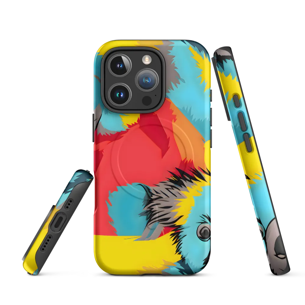 Whimsical Koalas in Vibrant Colors | Phone Case |  16 Pro | MagSafe® Tough Case | Matte