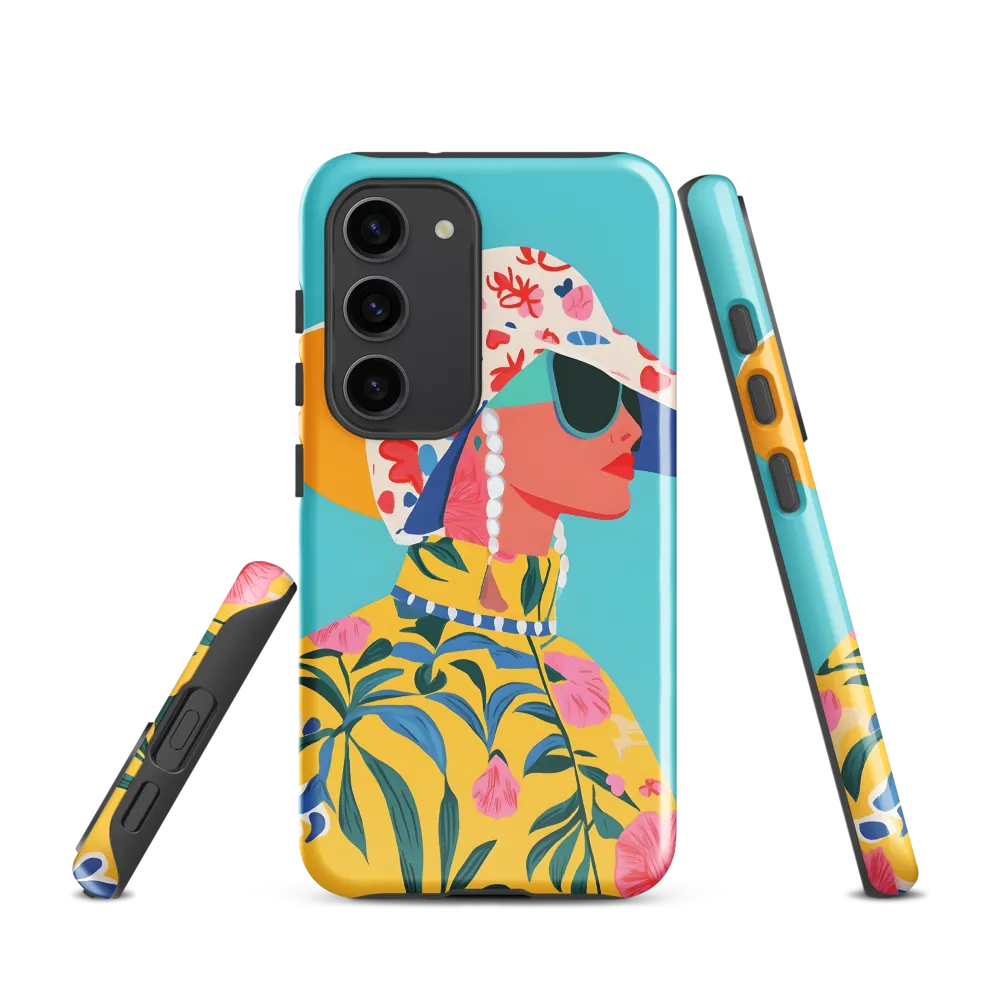 Tropical Confidence: A Fashion Portrait