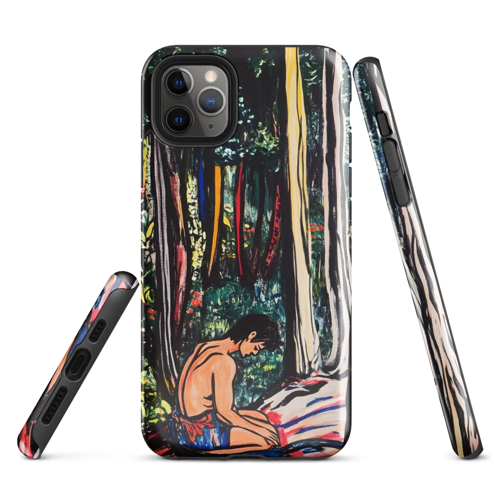 Contemplation in Nature | Phone Case |  11 Pro Max | Tough Case | Glossy