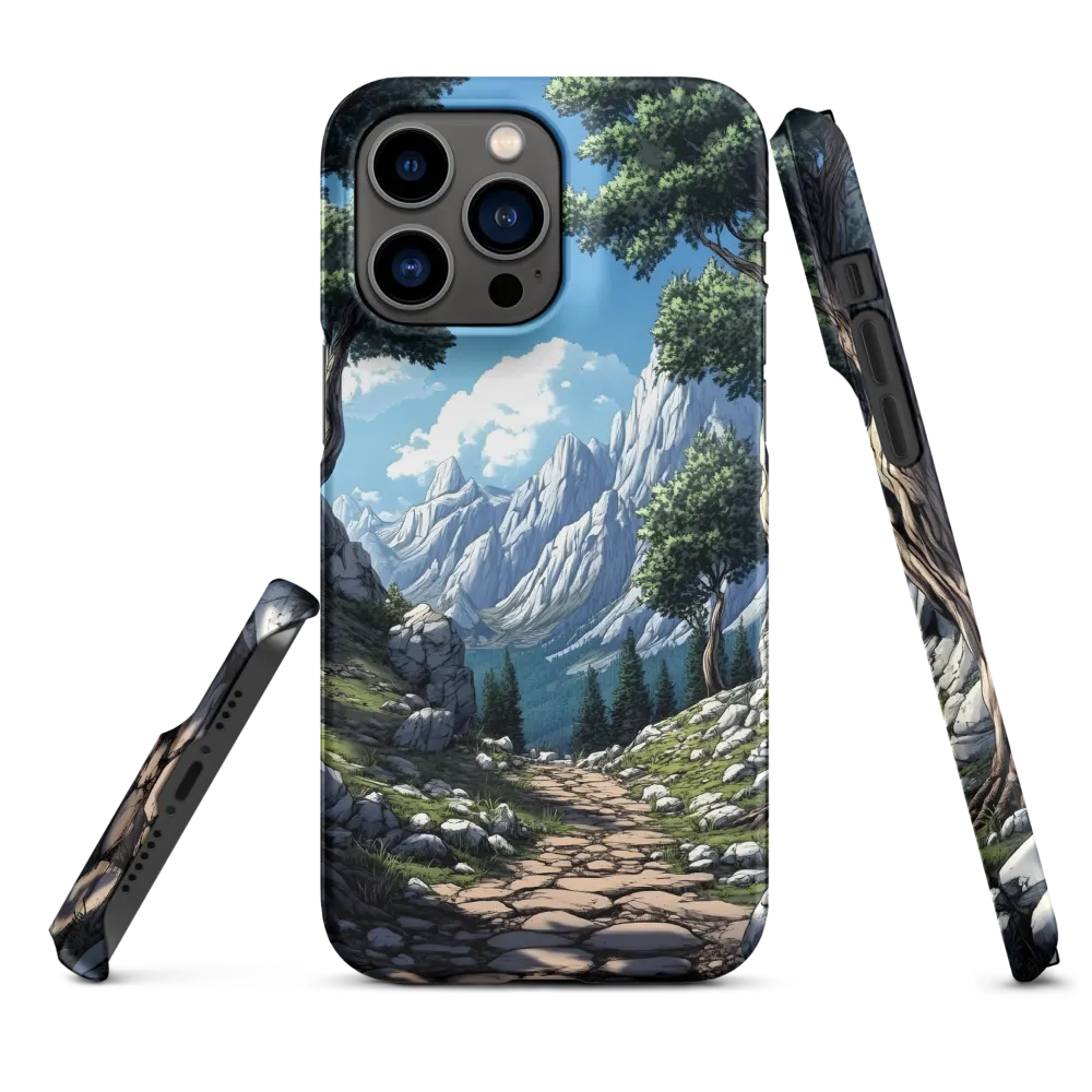 Journey Through Tranquility | Phone Case |  14 Pro Max | Snap Case | Matte