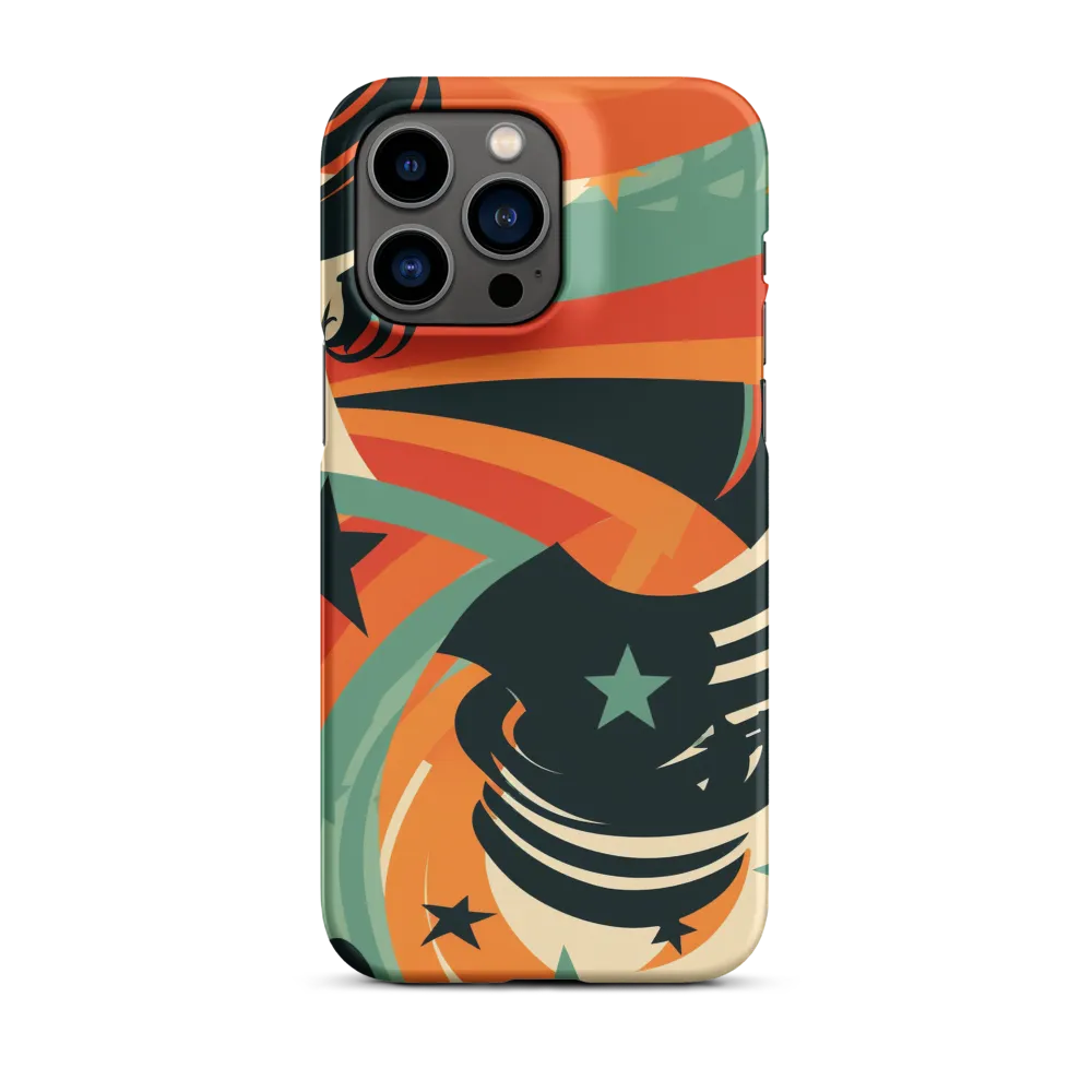 Swirls of Elegance | Phone Case |  14 Pro Max | Snap Case | Matte