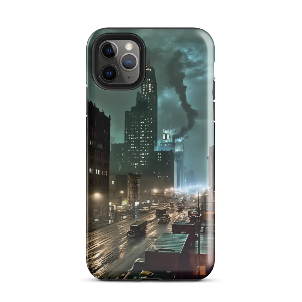 City of Shadows: A Nocturnal Symphony | Phone Case |  11 Pro Max | Tough Case | Glossy