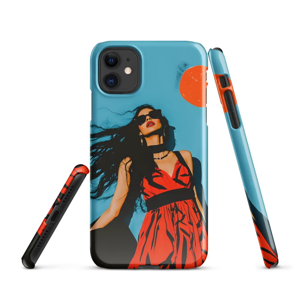 Sunset in Fashion: A Modern Portrait