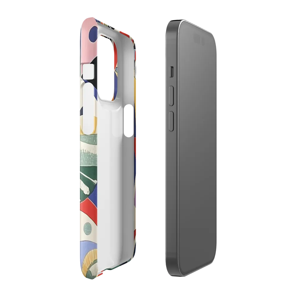 Dynamic Mosaic Symmetry | Phone Case |  14 Pro | Snap Case | Glossy