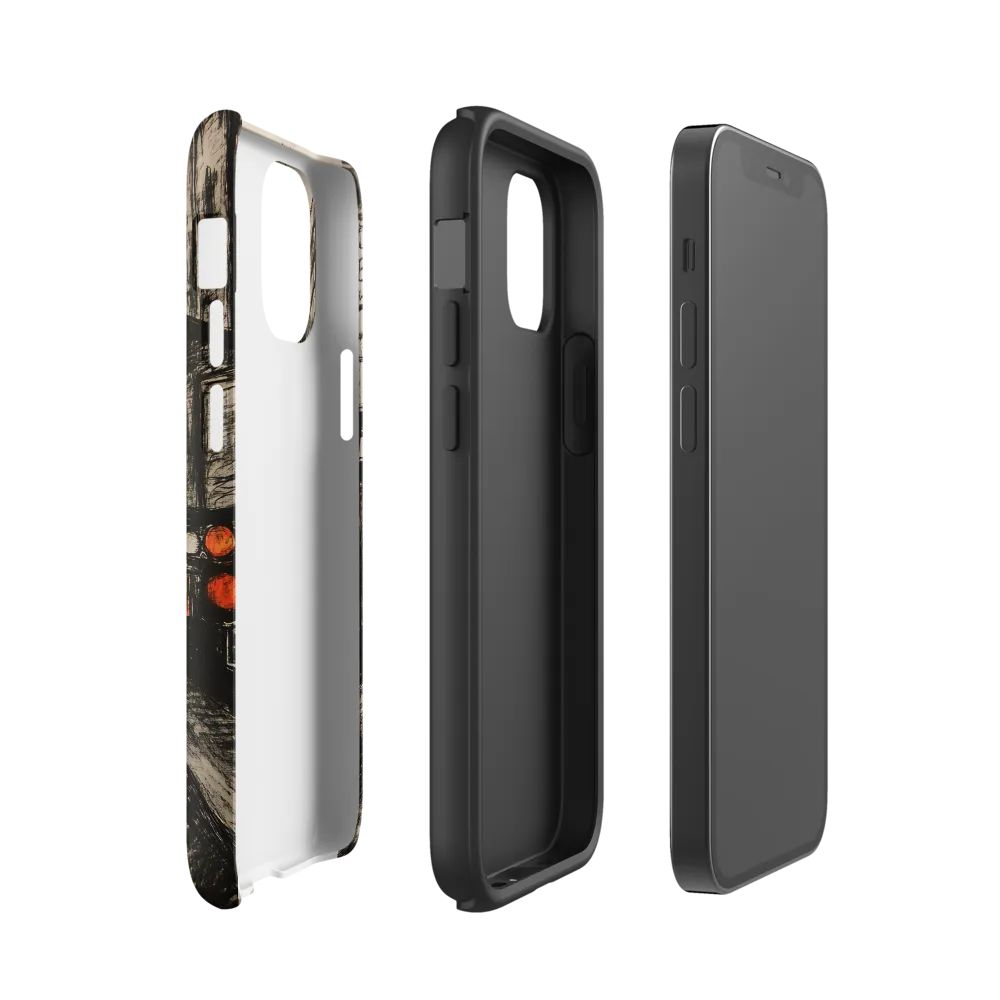 Cityscape of Solitude | Phone Case |  12 mini | Tough Case | Matte
