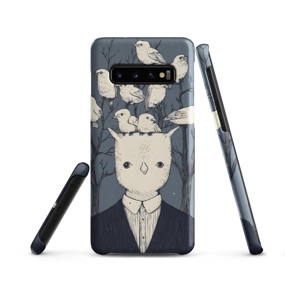 Whispers of the Avian Mind | Phone Case |  S10 | Snap Case | Matte