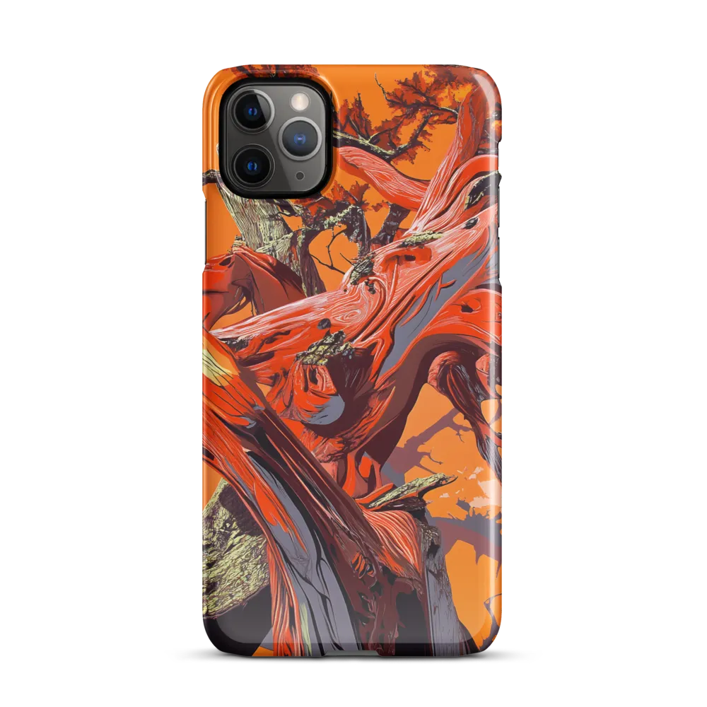 Life in Motion: An Abstract Tree | Phone Case |  11 Pro Max | Snap Case | Glossy