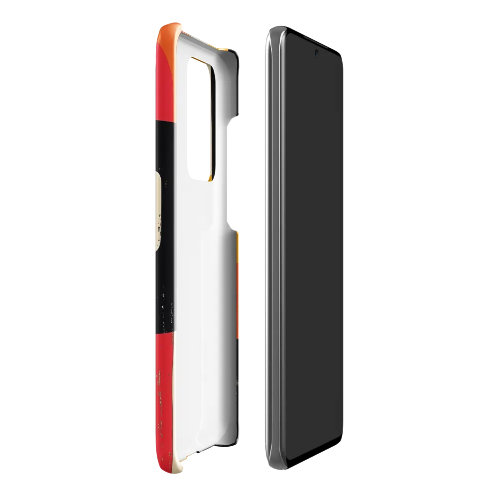 Colorful Curves: Numbers in Harmony | Phone Case |  S20 Ultra | Snap Case | Glossy