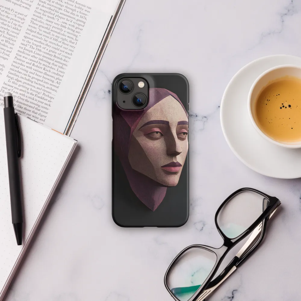 Geometric Elegance: A Contemporary Portrait
