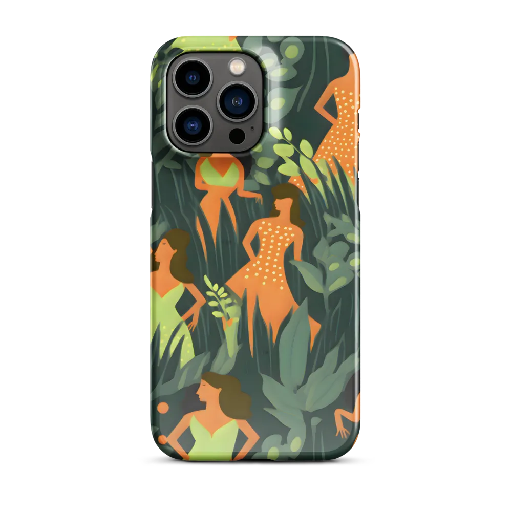 Playful Harmony in Patterns | Phone Case |  14 Pro Max | Snap Case | Glossy
