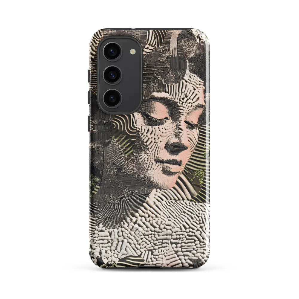 Ethereal Blend of Nature and Humanity | Phone Case |  S23 Plus | Tough Case | Glossy