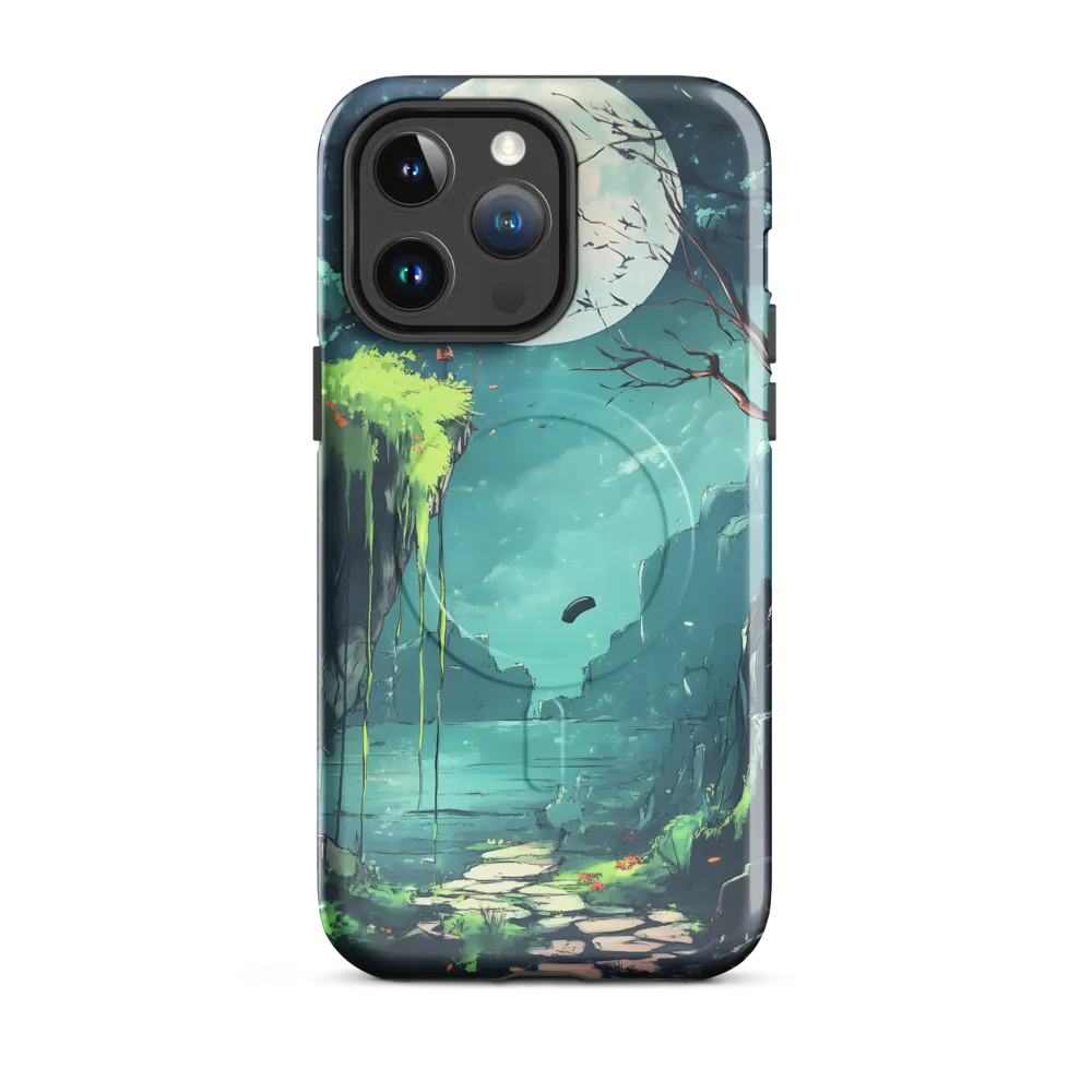 Moonlit Serenity: A Fantastical Landscape