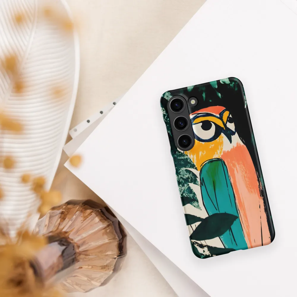 Camouflaged Majesty: The Abstract Owl