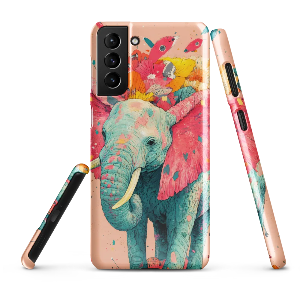 Whimsical Elegance: The Floral Elephant