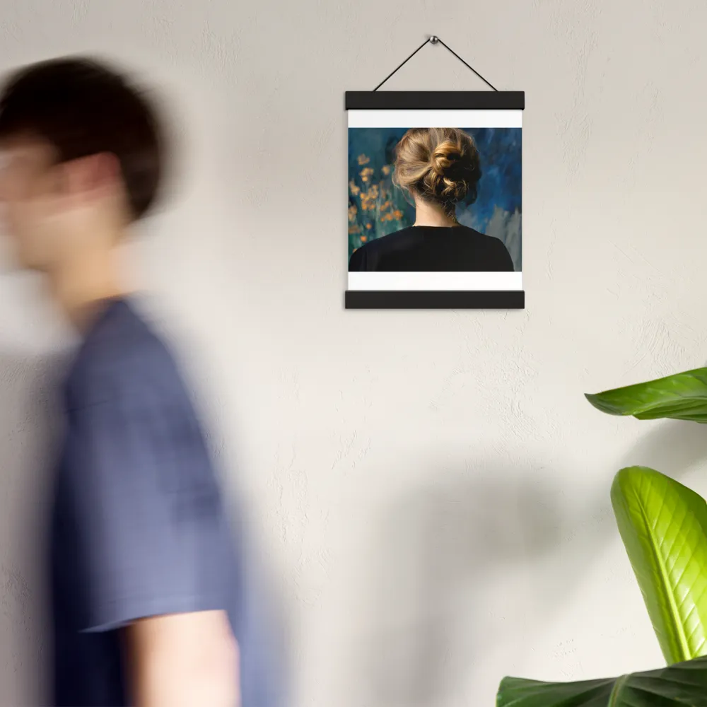 Whispers of Tranquility | Poster With Black Wood Hanger | 8″×10″