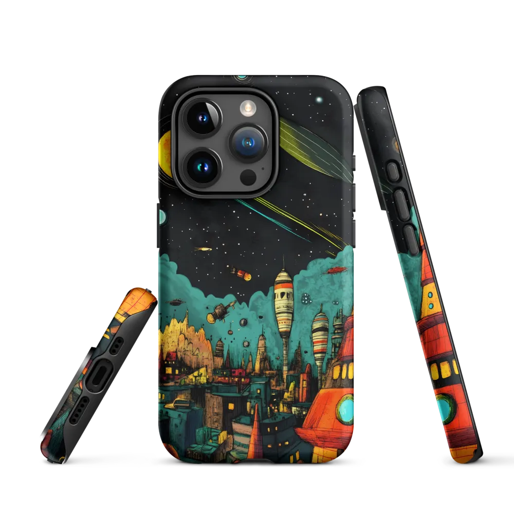 Galactic Cityscape: A Journey Through Imagination