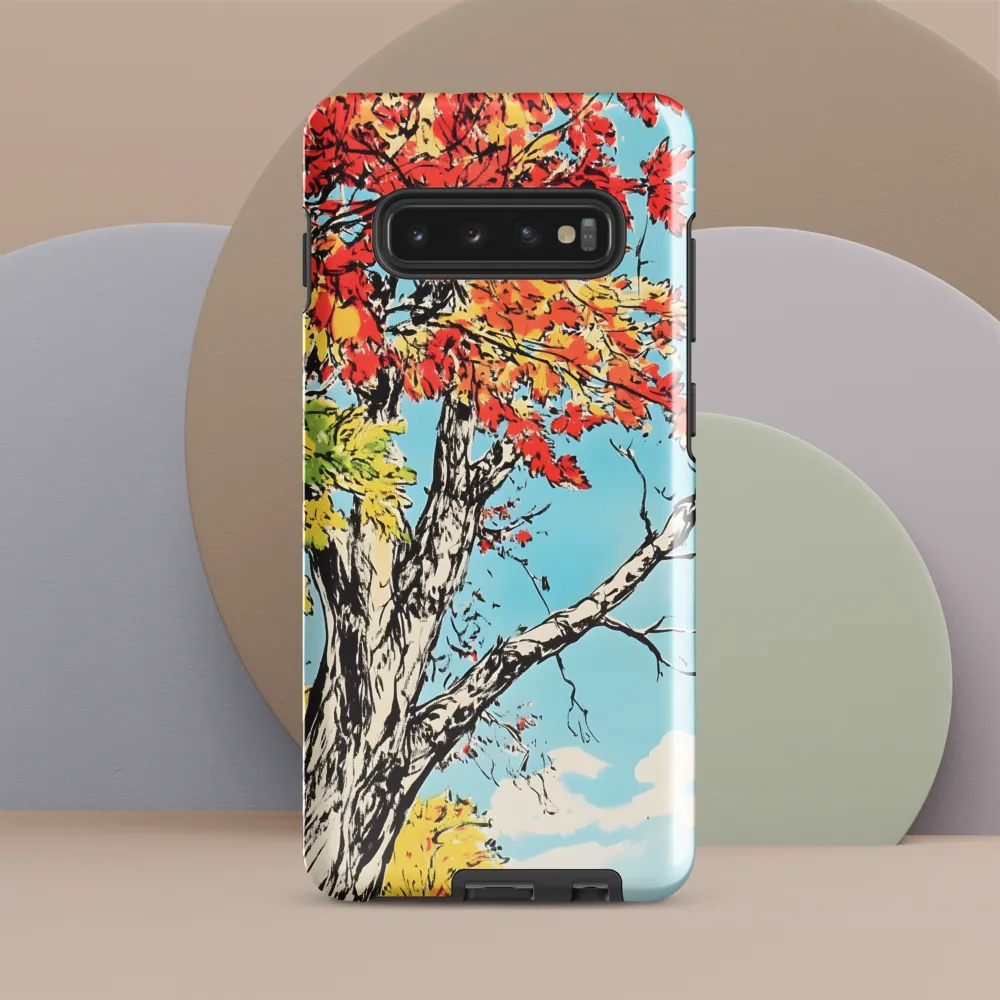 Autumn's Embrace | Phone Case |  S10 Plus | Tough Case | Glossy