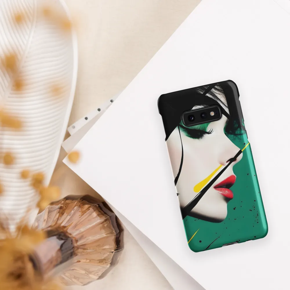 Whispers of Elegance and Boldness | Phone Case |  S10e | Snap Case | Matte