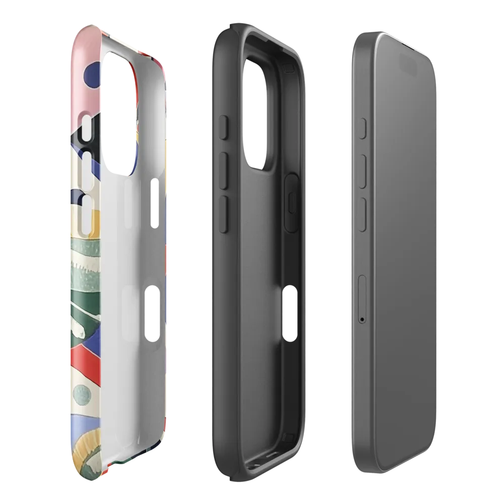 Dynamic Mosaic Symmetry | Phone Case |  16 Pro | Tough Case | Glossy