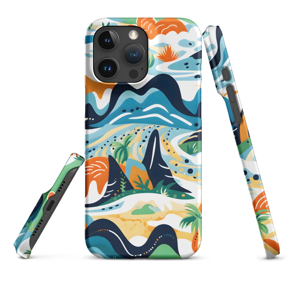 Abstract Tropical Landscape