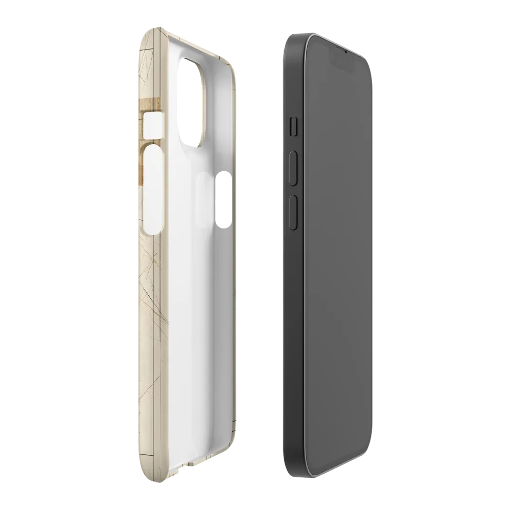 Elegance in Lines | Phone Case |  14 | Snap Case | Matte
