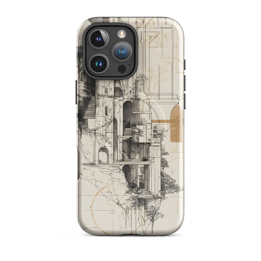 Ethereal Architectures | Phone Case |  16 Pro Max | MagSafe® Tough Case | Glossy
