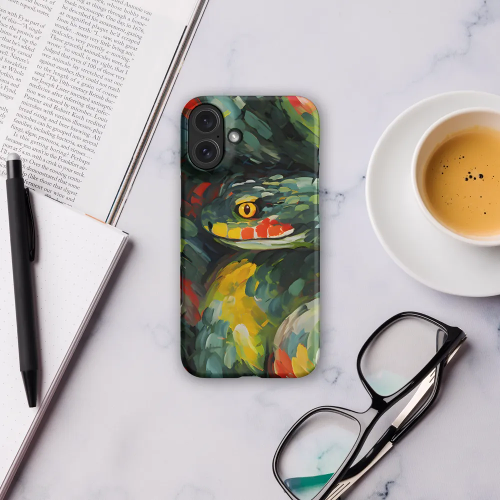 Enigmatic Coils | Phone Case |  16 Plus | Snap Case | Matte