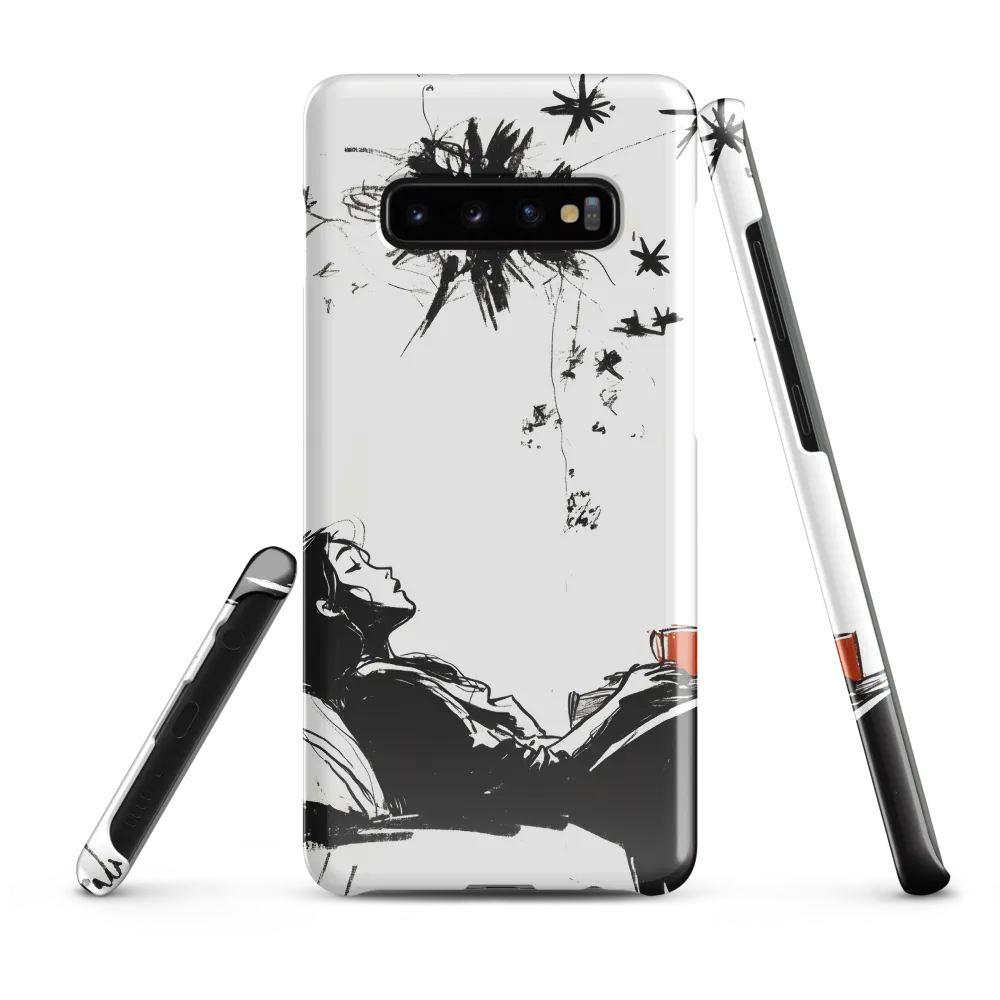 Contemplative Serenity | Phone Case |  S10 Plus | Snap Case | Glossy