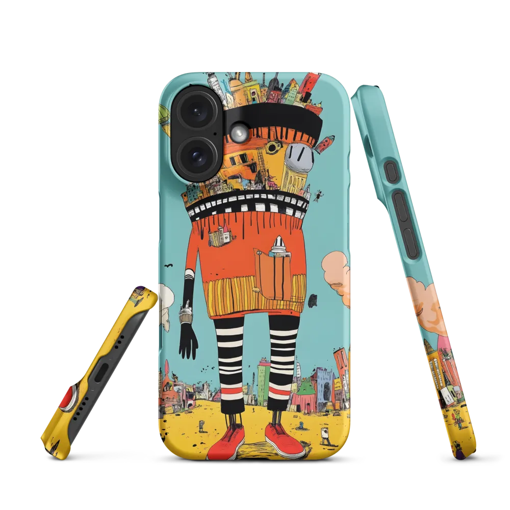 Urban Fantasia: A Whimsical Encounter | Phone Case |  16 | Snap Case | Matte