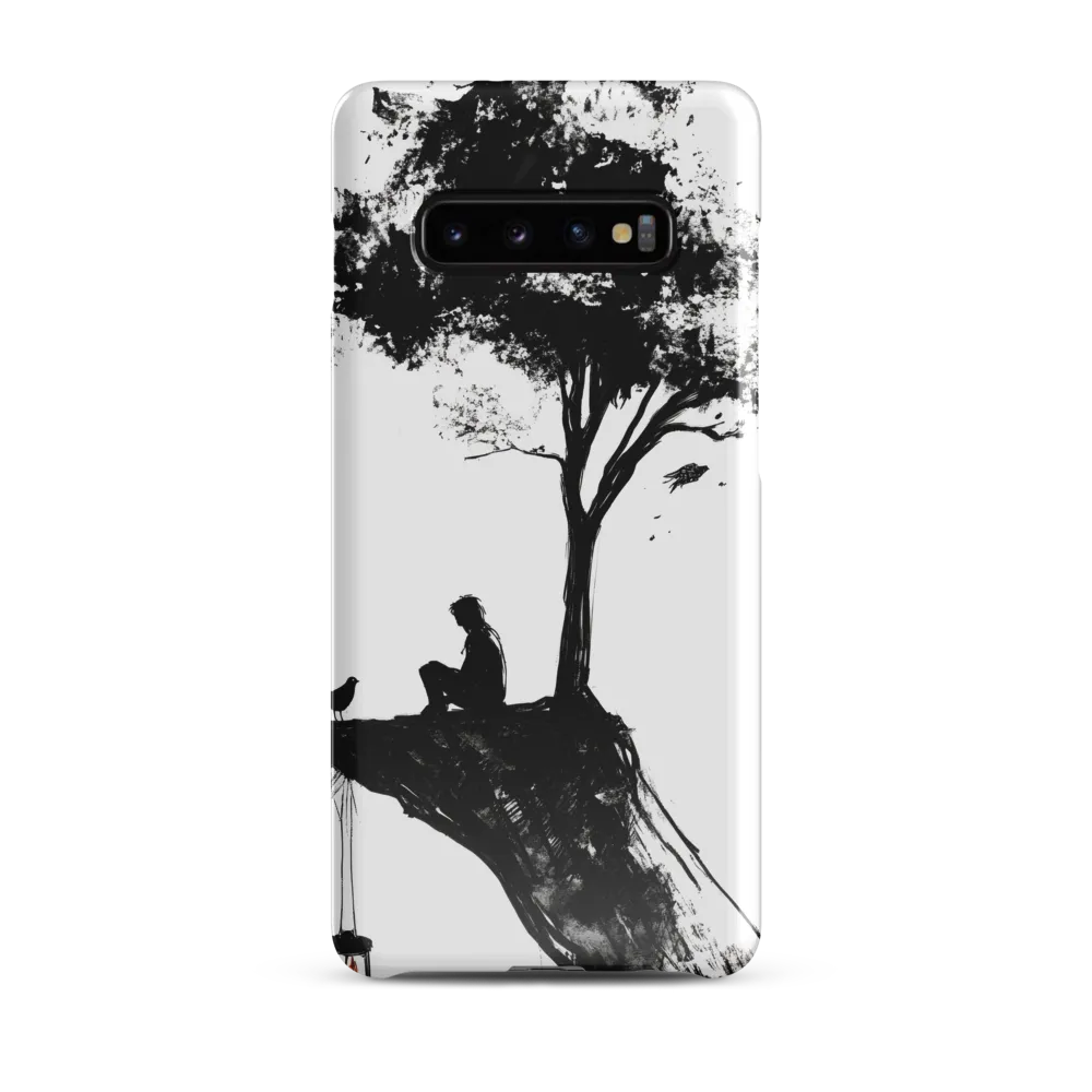 Whispers of Contemplation | Phone Case |  S10 Plus | Snap Case | Glossy