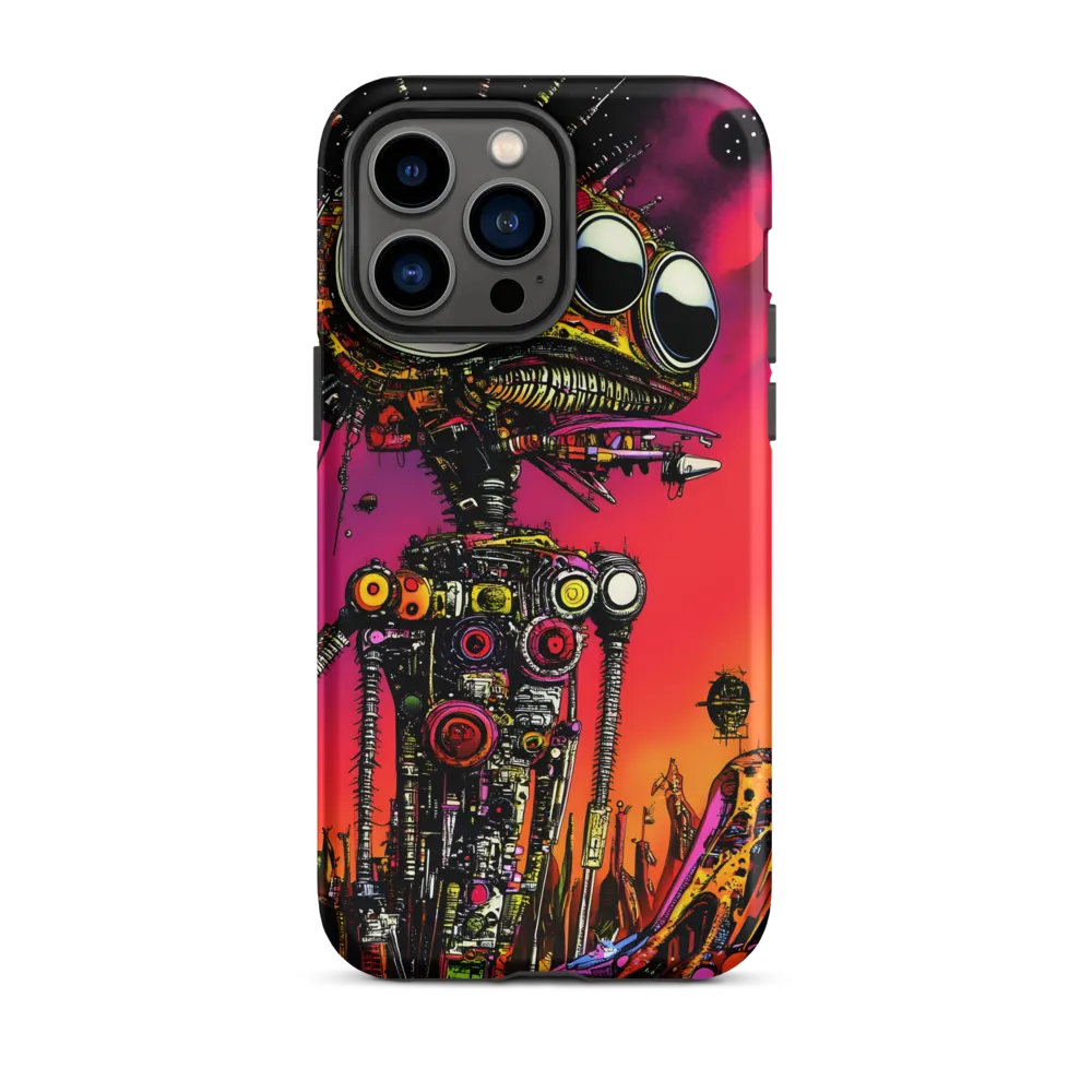 Futuristic Sentinel | Phone Case |  14 Pro Max | Tough Case | Matte