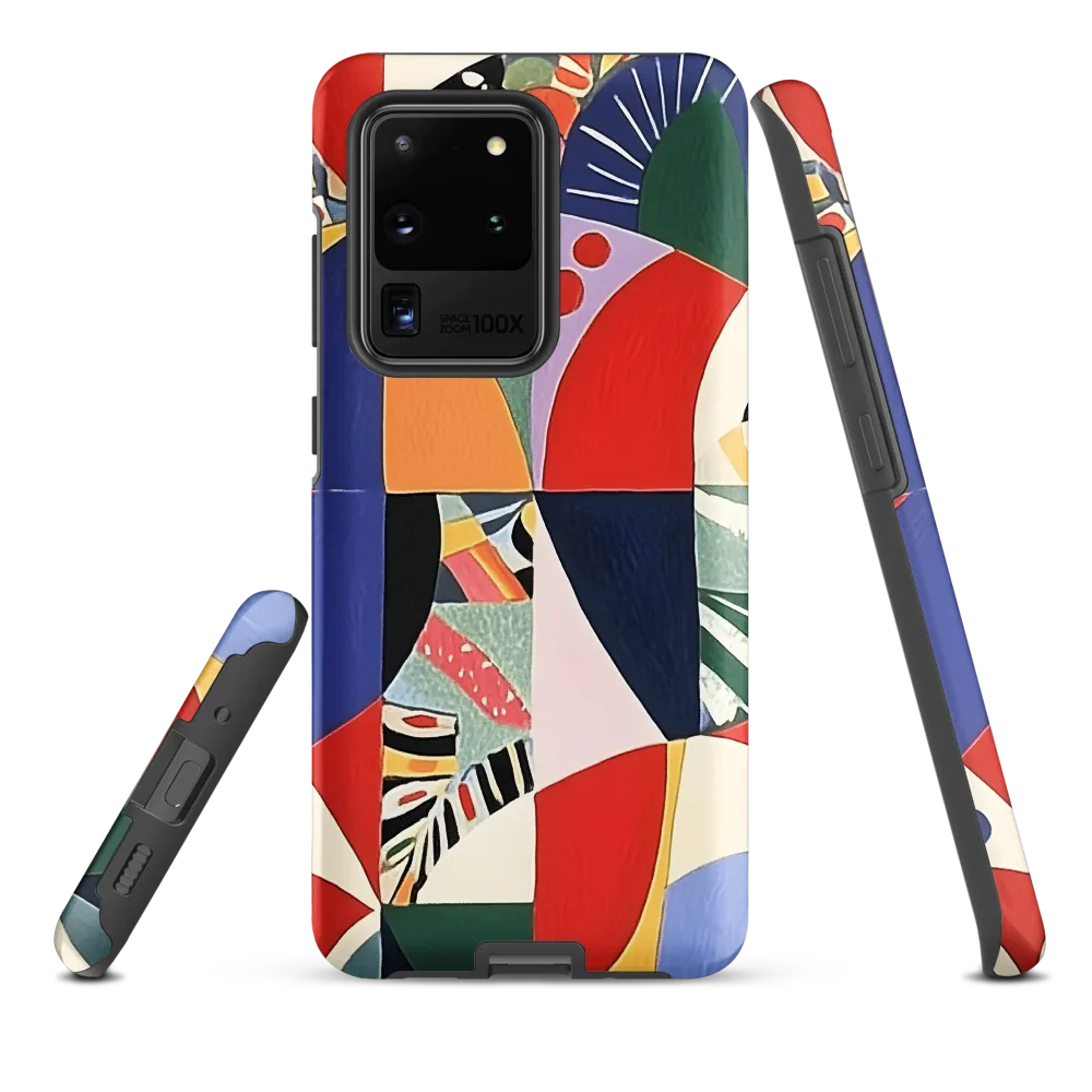 Dynamic Mosaic Symmetry | Phone Case |  S20 Ultra | Tough Case | Matte