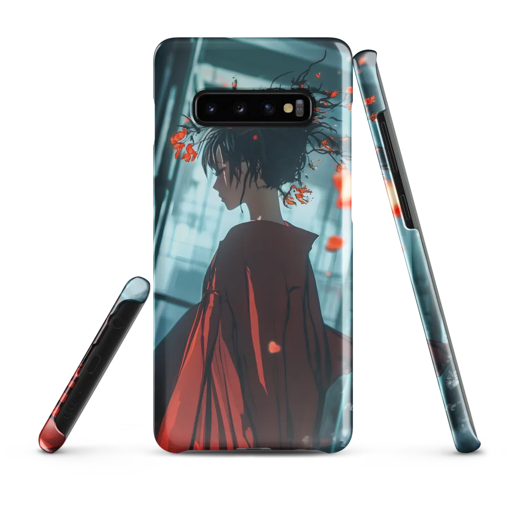 Floral Elegance | Phone Case |  S10 Plus | Snap Case | Glossy