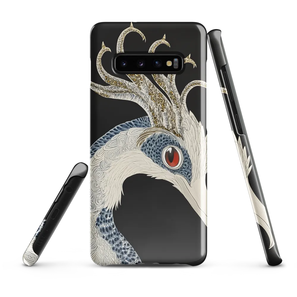 Elegance of the Majestic Peacock | Phone Case |  S10 Plus | Snap Case | Glossy