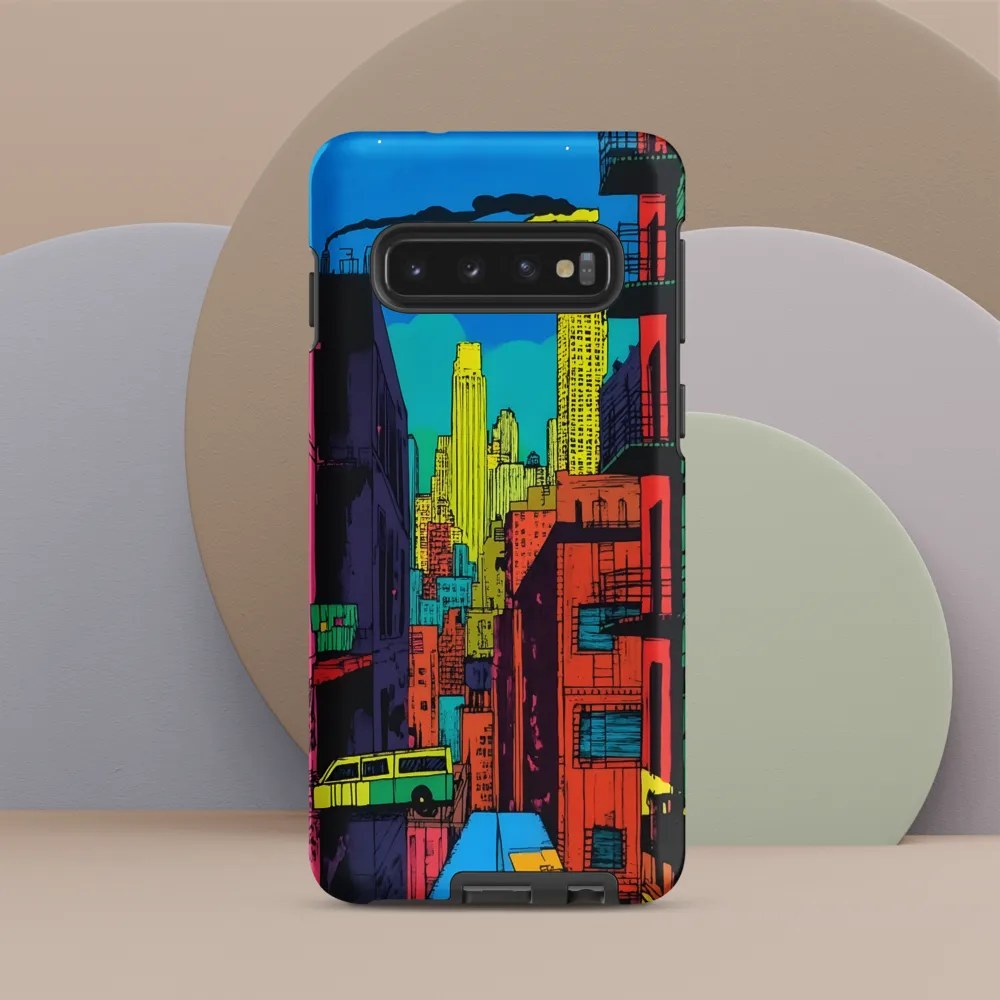 Urban Vibrance: A Pop Art Cityscape