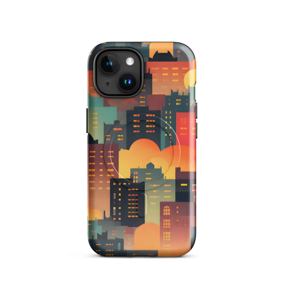 Twilight in the Concrete Jungle | Phone Case |  15 | MagSafe® Tough Case | Glossy