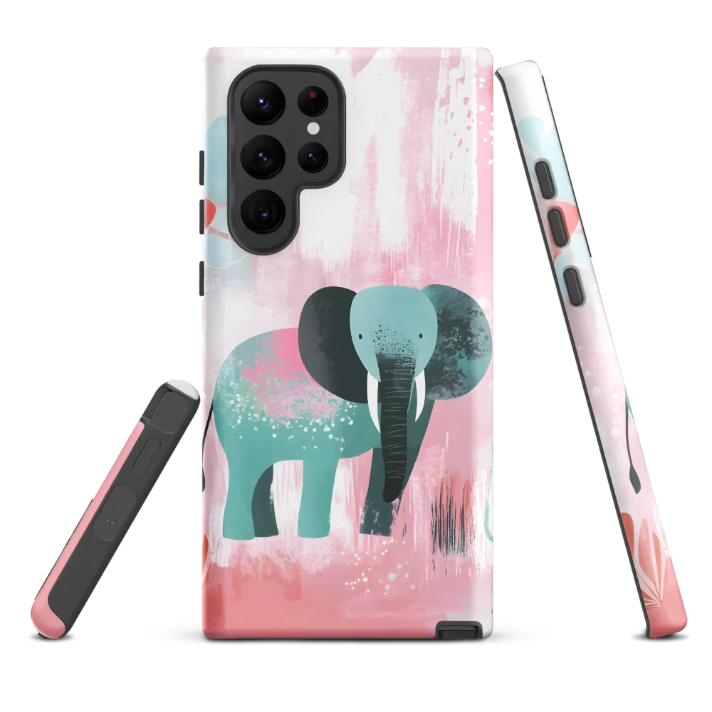Whimsical Elegance: An Elephant's Serenade