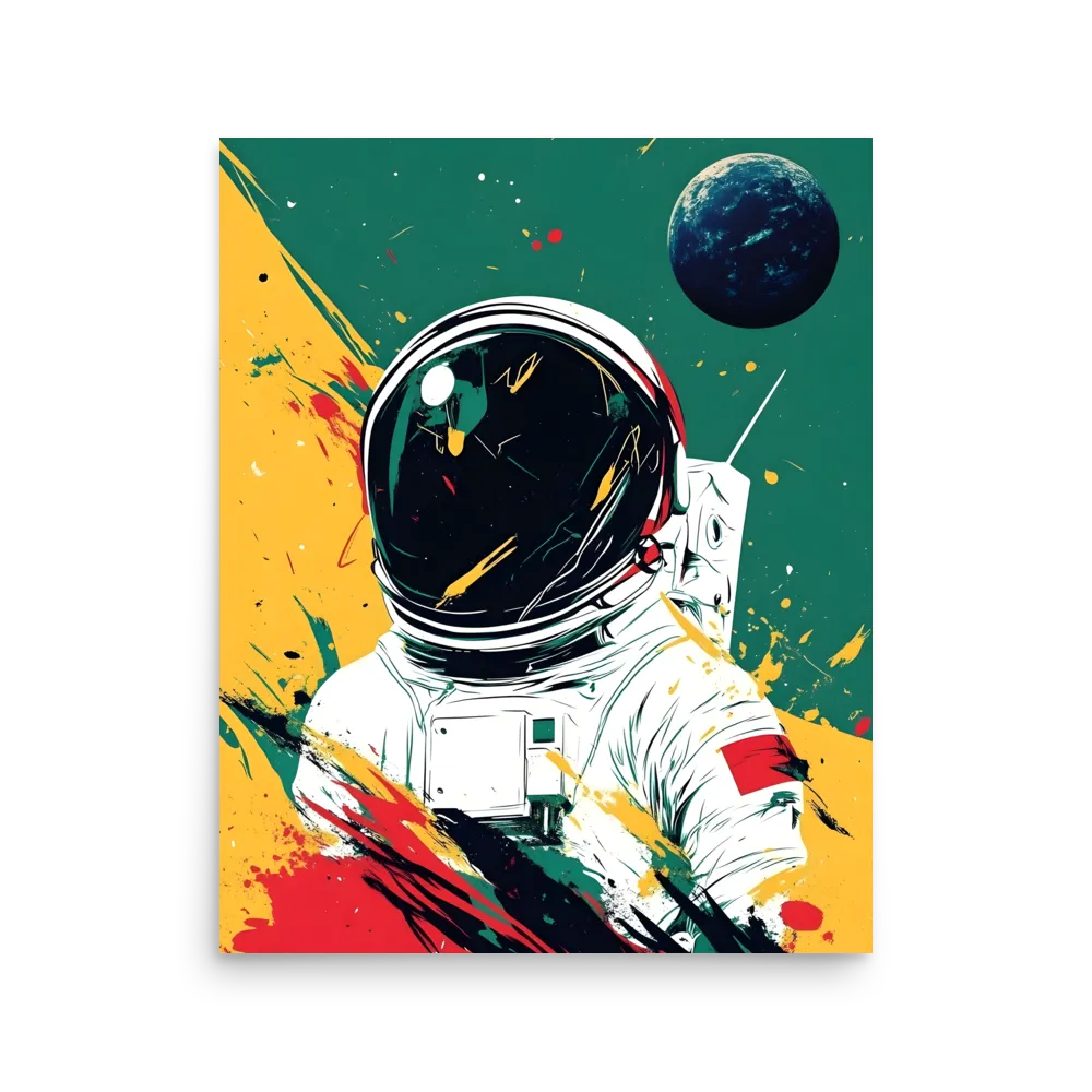 Galactic Explorer: A Modern Odyssey | Poster | 16″×20″