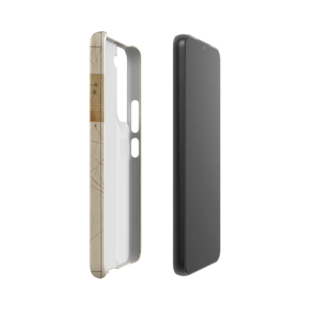 Elegance in Lines | Phone Case |  S22 | Snap Case | Glossy