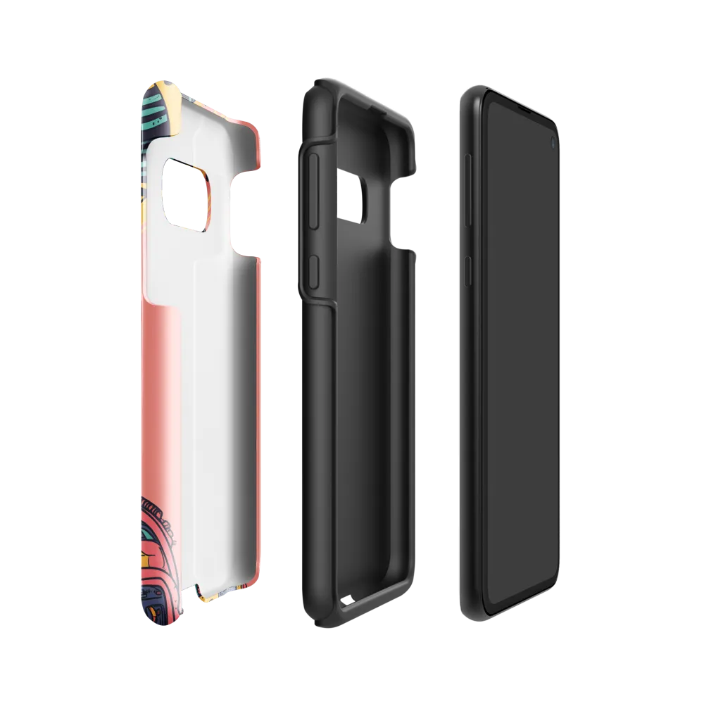 Exploration Beyond: A Digital Astronaut | Phone Case |  S10e | Tough Case | Glossy