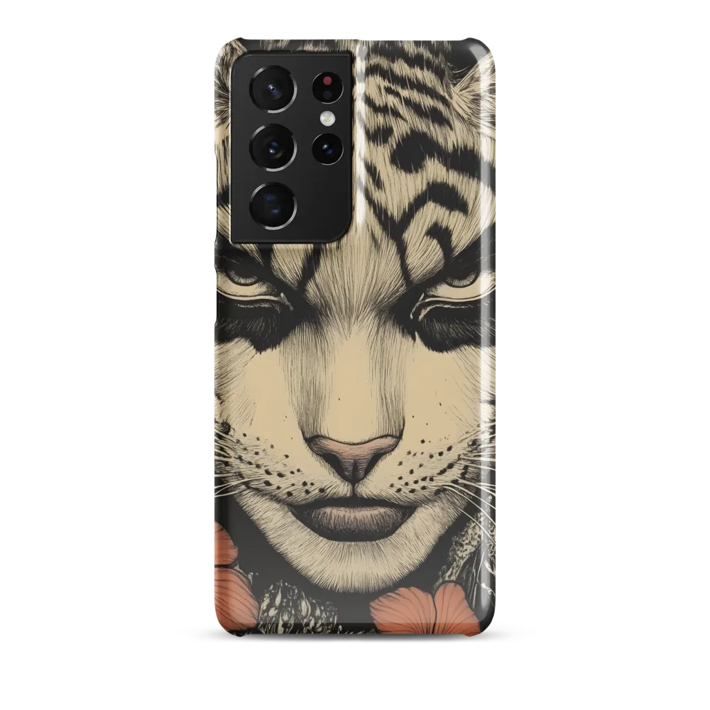 Feline Majesty: The Human-Leopard Connection | Phone Case |  S21 Ultra | Snap Case | Glossy