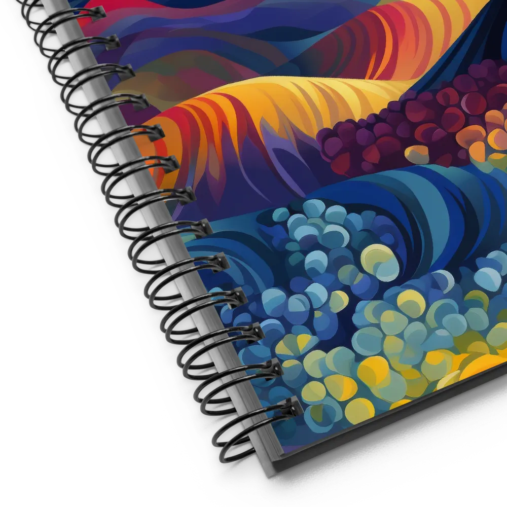 Energizing Twilight | Spiral Notebook