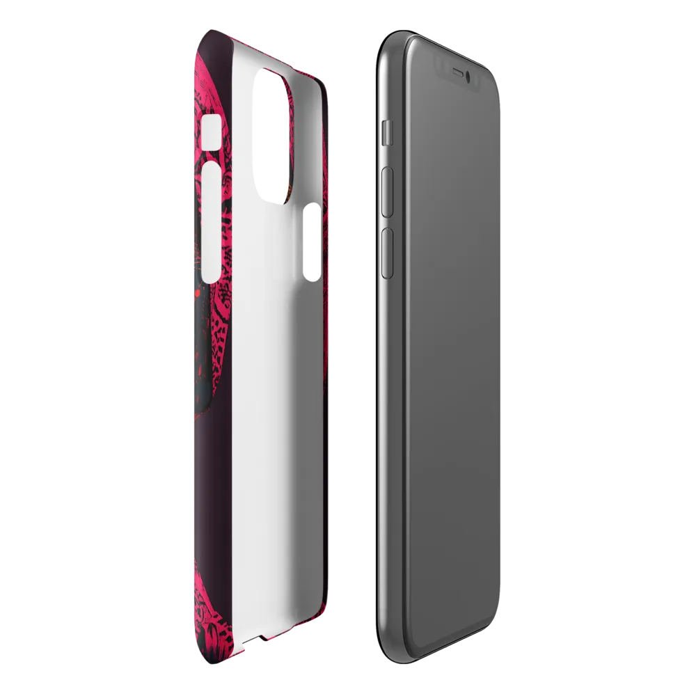 Neon Adornments: A Portrait of Cultural Expression | Phone Case |  11 Pro | Snap Case | Glossy
