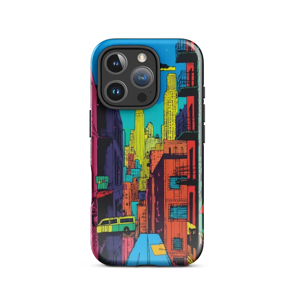 Urban Vibrance: A Pop Art Cityscape