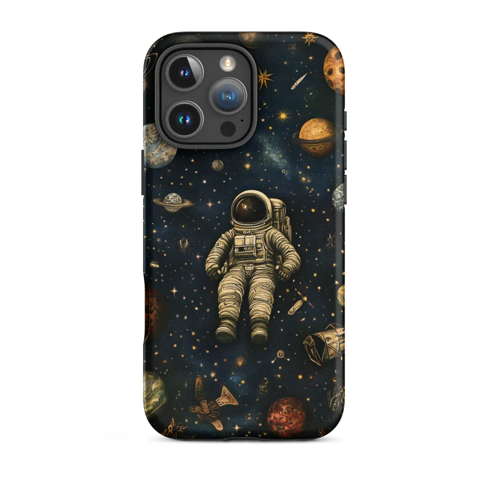 Cosmic Voyage: An Astronaut's Solitude