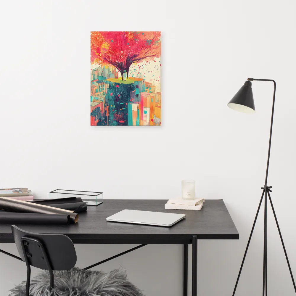 Whispers of Urban Dreams | Canvas | 18″×24″